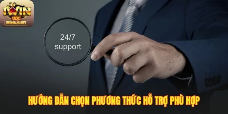 Lựa chọn kênh hỗ trợ tối ưu cho từng loại sự cố